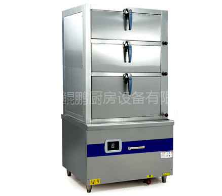 電磁三門海鮮蒸柜